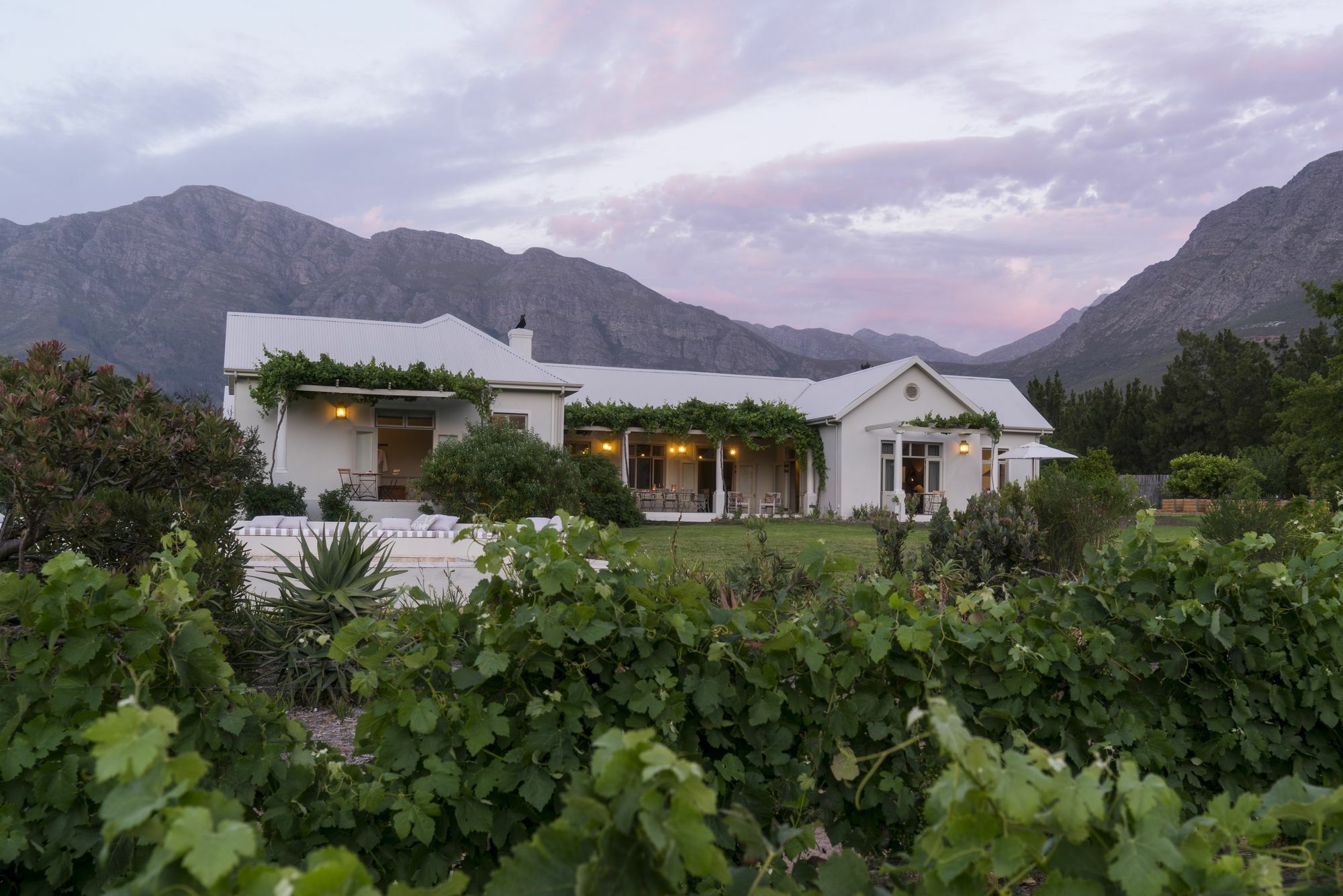 Cape Vue Country House Hotel Franschhoek Luaran gambar